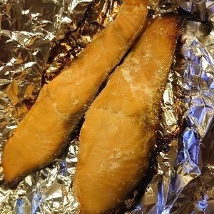 銀鮭の粕漬け焼き